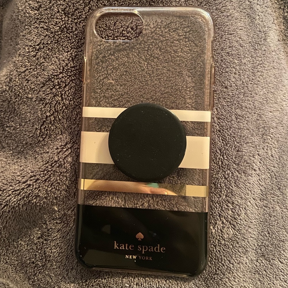Striped Kate Spade iPhone 8 case